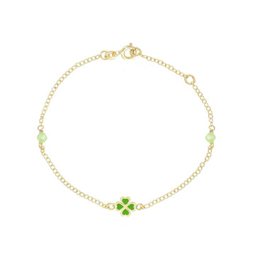 Bracciale Joy Gioielli in oro giallo 9kt con coccinelle 16 cm