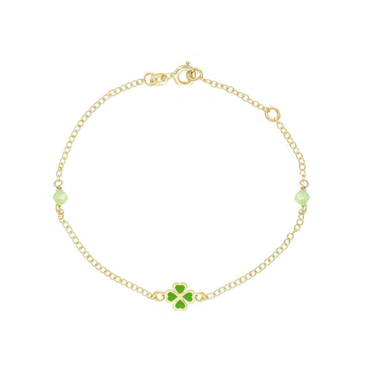 Bracciale Joy Gioielli in oro giallo 9kt con coccinelle 16 cm