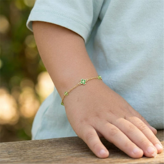 Bracciale Joy Gioielli in oro giallo 9kt con coccinelle 16 cm