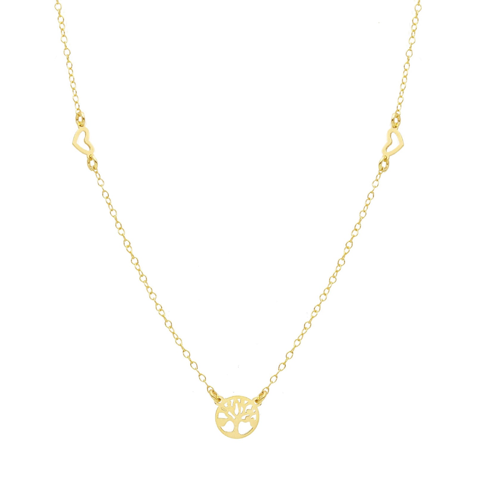 Collana JOY Gioielli Oro in oro 9KT giallo albero della vita MISURA UNICA