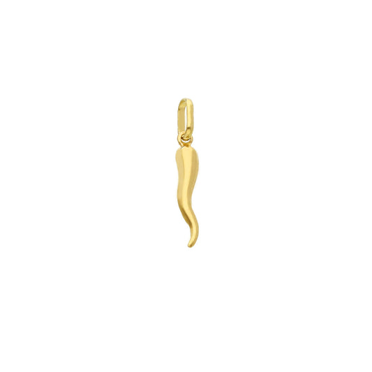 Ciondolo JOY Gioielli Oro in oro 9KT giallo con cornetto MISURA UNICA