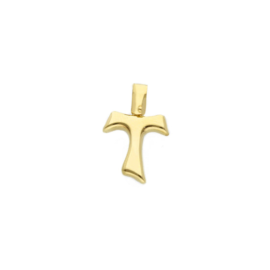 Ciondolo unisex JOY Gioielli Oro in oro 9KT giallo croce MISURA UNICA