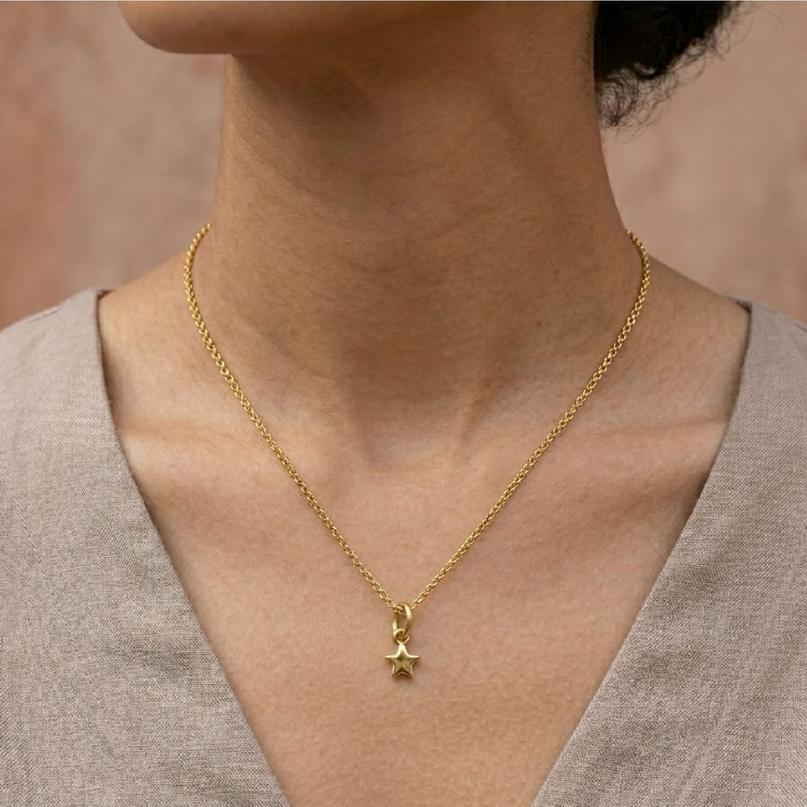 Ciondolo Joy Gioielli stella in oro giallo 9kt da donna MISURA UNICA