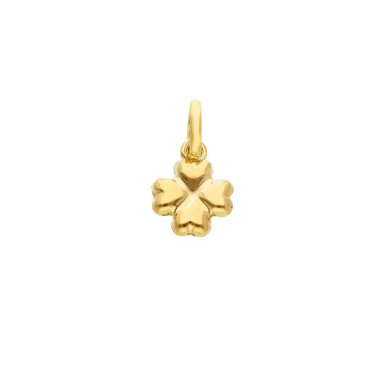 Ciondolo JOY Gioielli Oro in oro 9KT forma di quadrifoglio MISURA UNICA