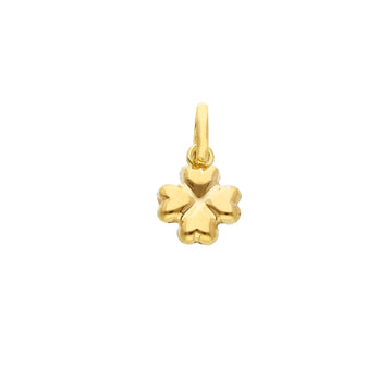 Ciondolo JOY Gioielli Oro in oro 9KT forma di quadrifoglio MISURA UNICA
