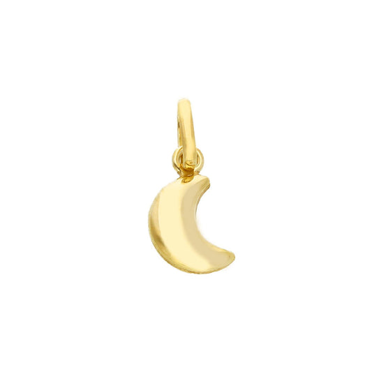 Ciondolo donna JOY Gioielli Oro in oro 9KT giallo a luna MISURA UNICA