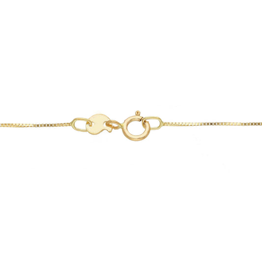 Collana JOY Gioielli Oro in oro 9KT con cuore centrale MISURA UNICA