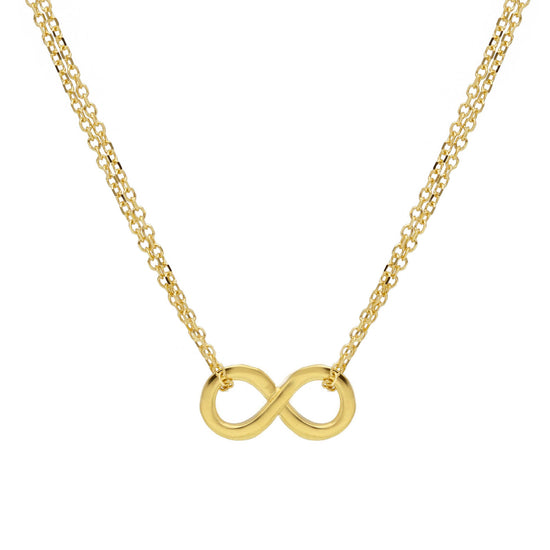 Collana JOY Gioielli Oro in oro 9KT giallo con infinito MISURA UNICA