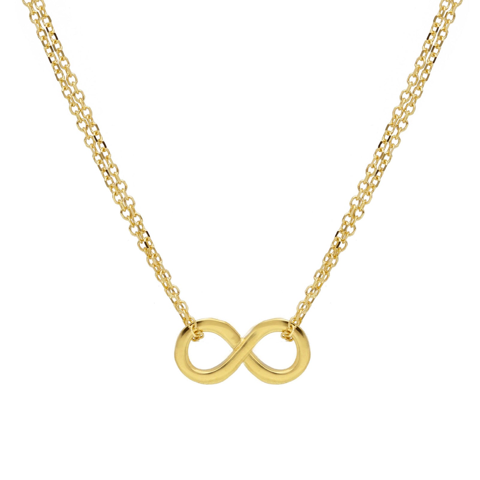 Collana JOY Gioielli Oro in oro 9KT giallo con infinito MISURA UNICA