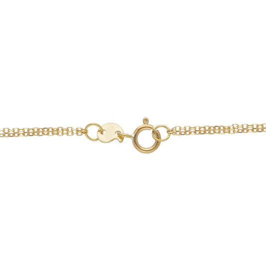 Collana JOY Gioielli Oro in oro 9KT giallo con infinito MISURA UNICA