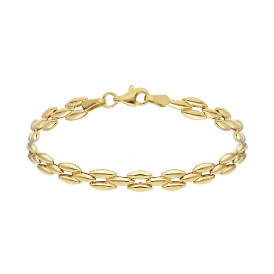 Bracciale catena della JOY Gioielli in oro 9KT giallo 18 cm