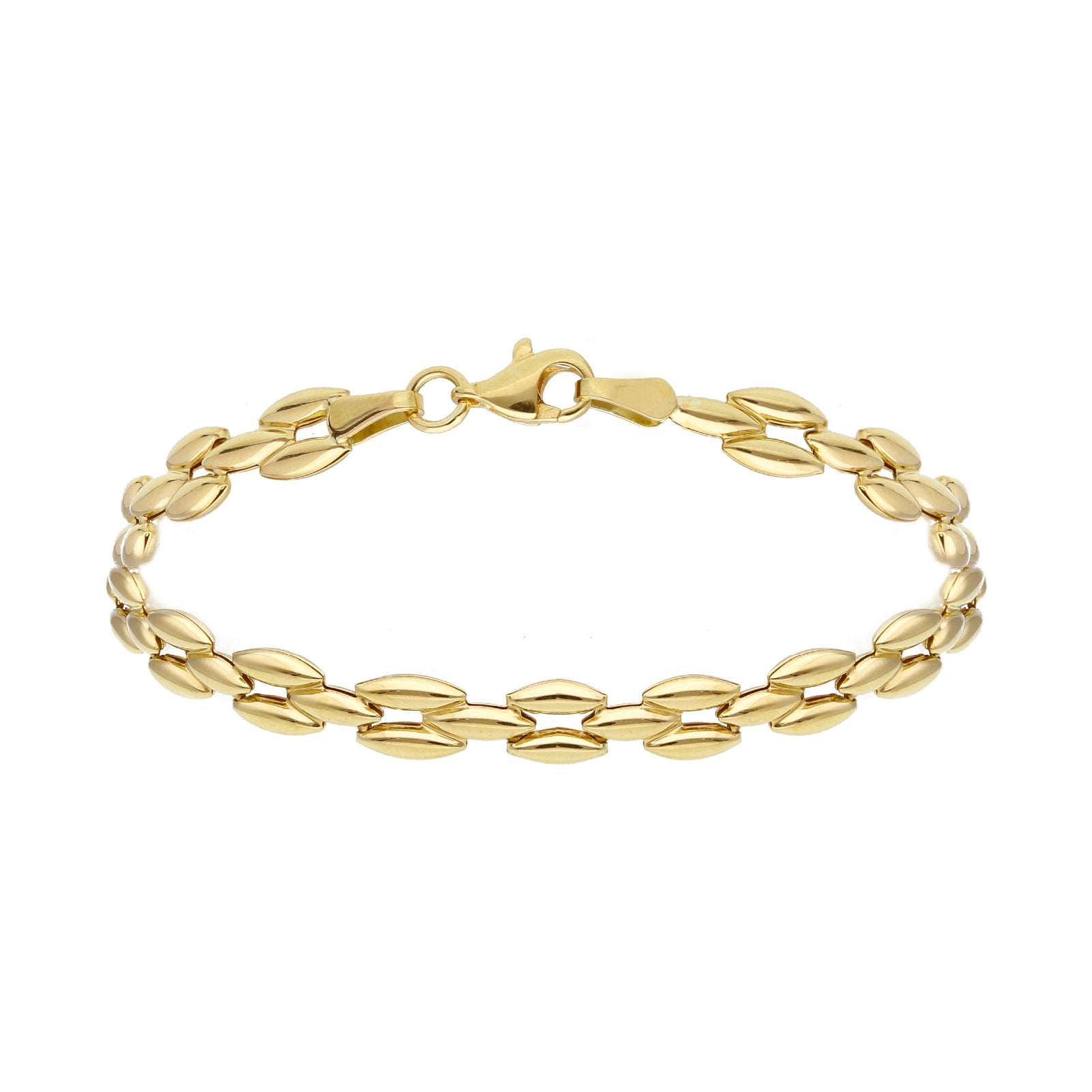 Bracciale catena della JOY Gioielli in oro 9KT giallo 18 cm