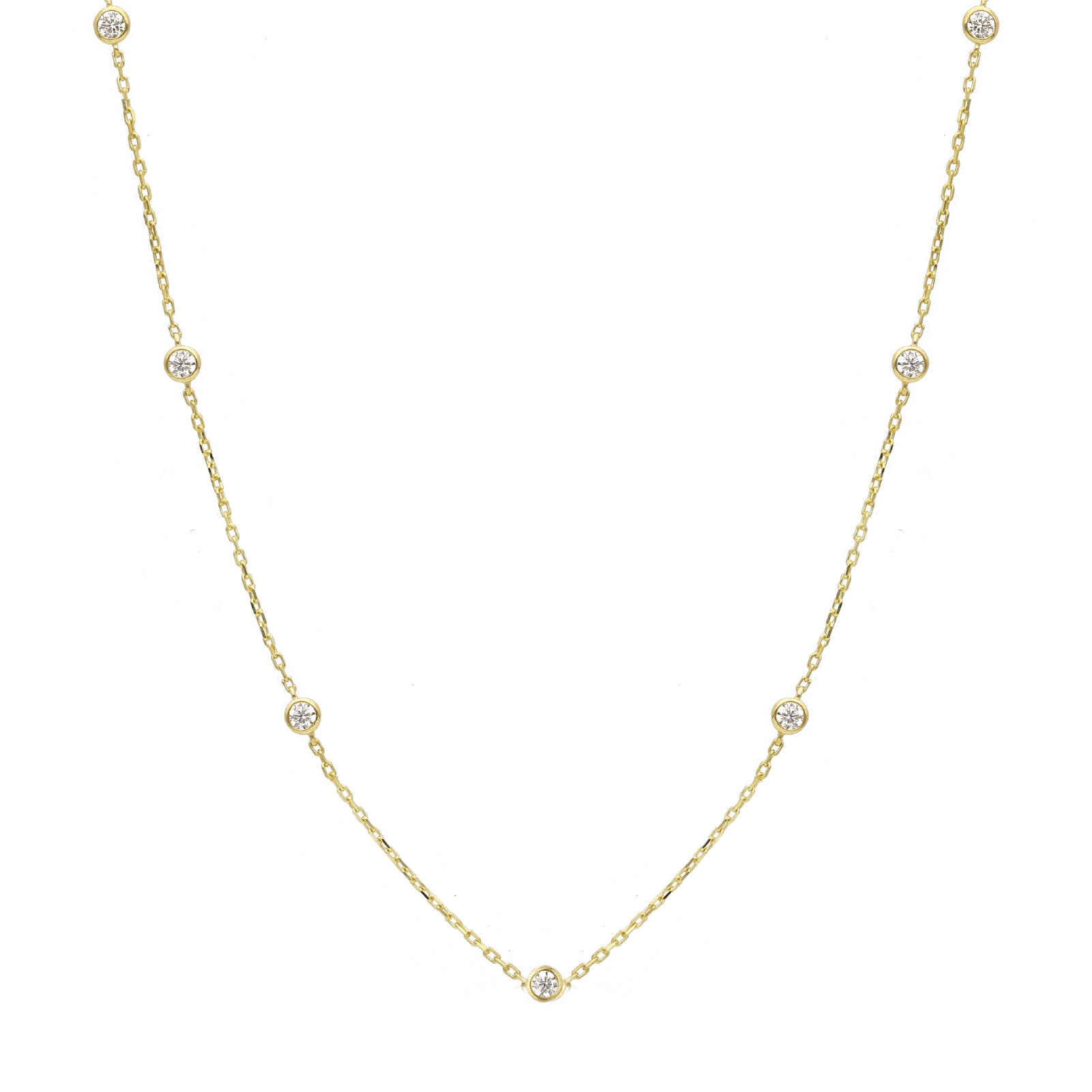 Collana donna JOY Gioielli Oro in oro 9KT giallo e palline MISURA UNICA
