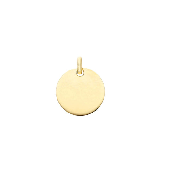 Ciondolo medaglietta Joy Gioielli in oro giallo 9 KT MISURA UNICA