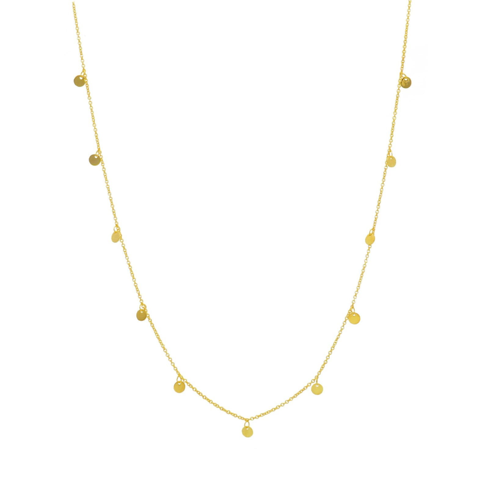 Collana girocollo con charms Joy Gioielli oro giallo 18 KT MISURA UNICA