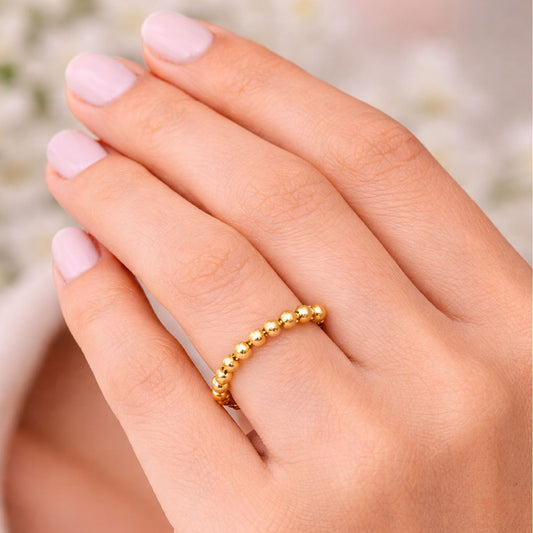 Anello fedina aperto Joy Gioielli oro 18 KT con anima titanio SU MISURA