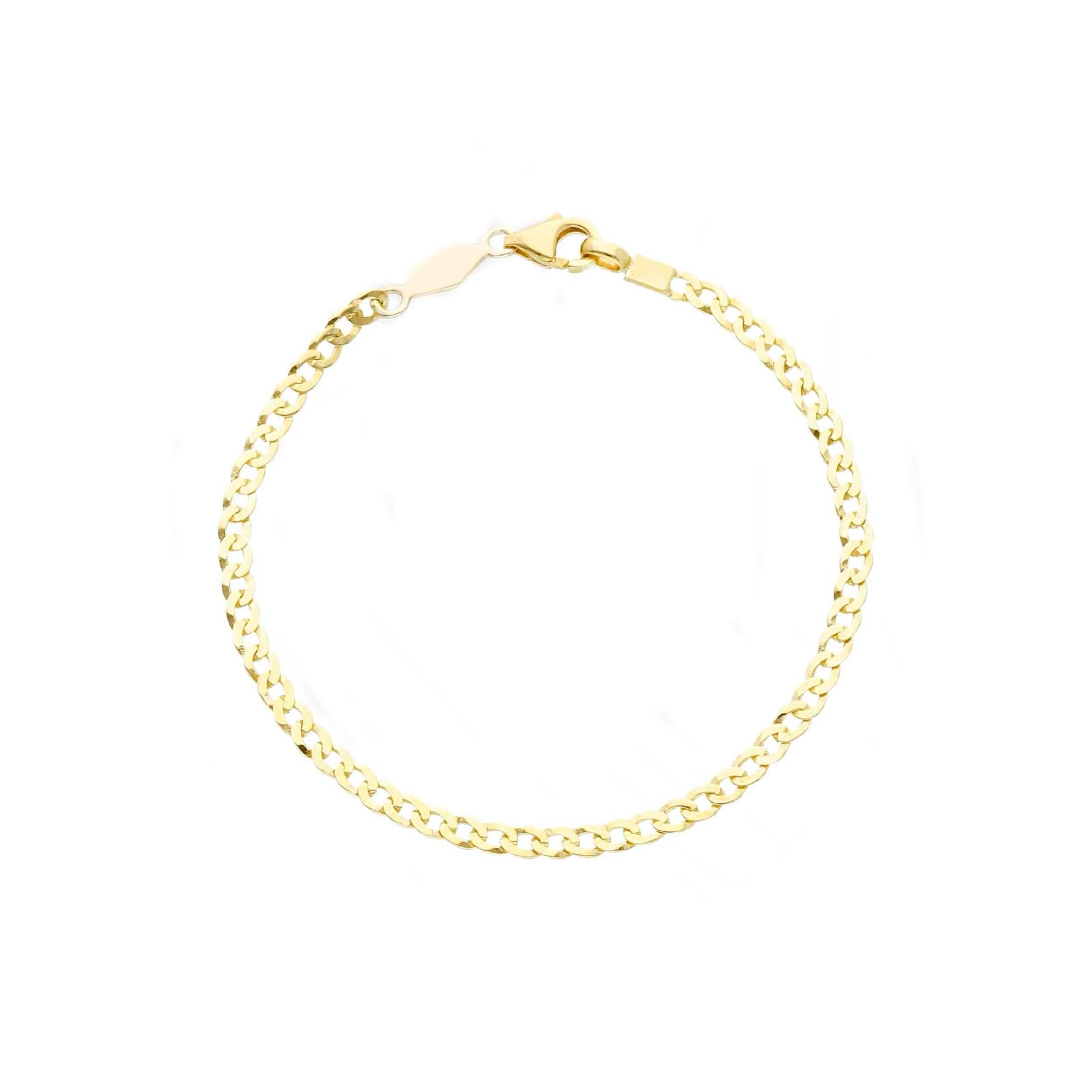 Bracciale catena baby Joy Gioielli in oro giallo 9 KT 14 cm