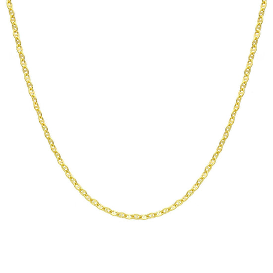 Collana catena marine Joy Gioielli in oro giallo 9 KT 40 cm MISURA UNICA