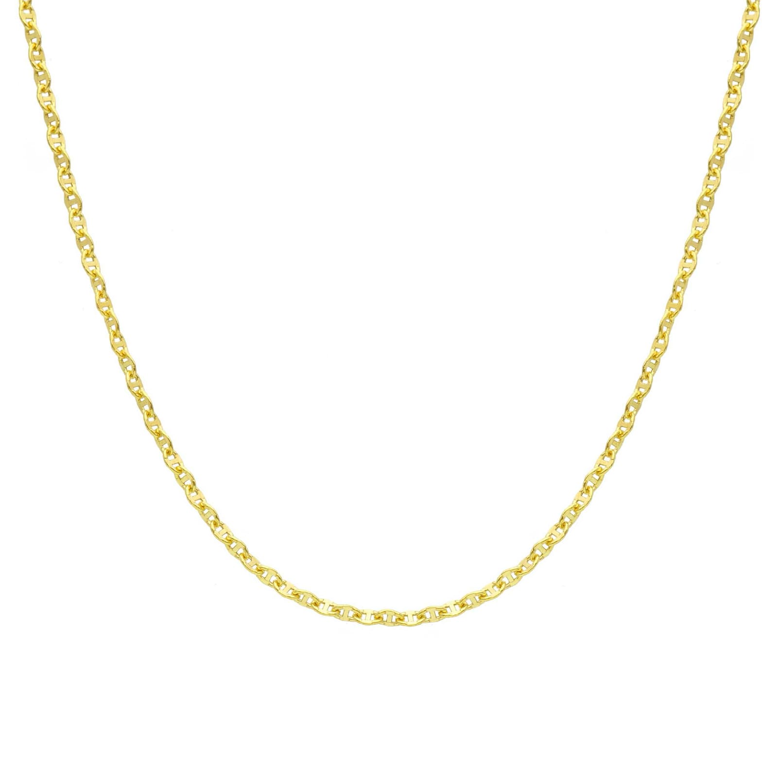 Collana catena marine Joy Gioielli in oro giallo 9 KT 40 cm MISURA UNICA