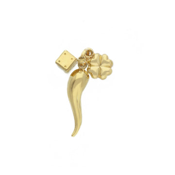 Ciondolo Joy Gioielli portafortuna in oro giallo 9kt da donna MISURA UNICA