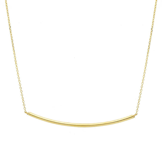 Collana catena Joy Gioielli Oro in oro giallo 18kt barra MISURA UNICA