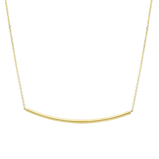 Collana catena Joy Gioielli Oro in oro giallo 18kt barra MISURA UNICA