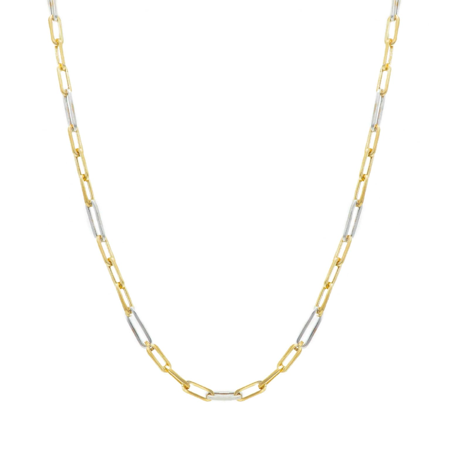 Collana catena Joy Gioielli Oro in oro giallo e bianco 18kt