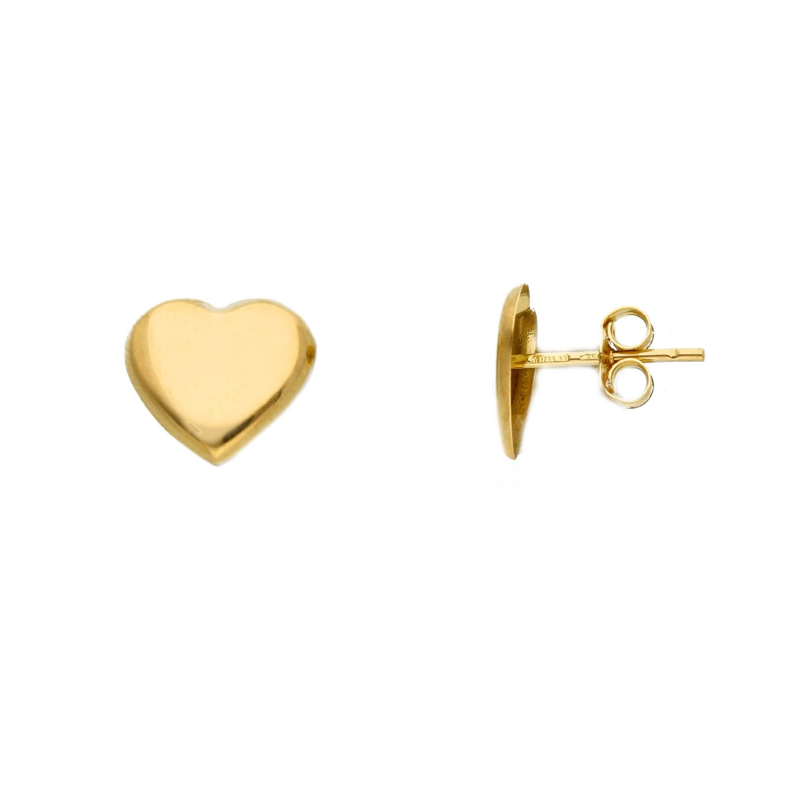 Orecchini lobo Joy Gioielli Oro in oro giallo 18kt cuore