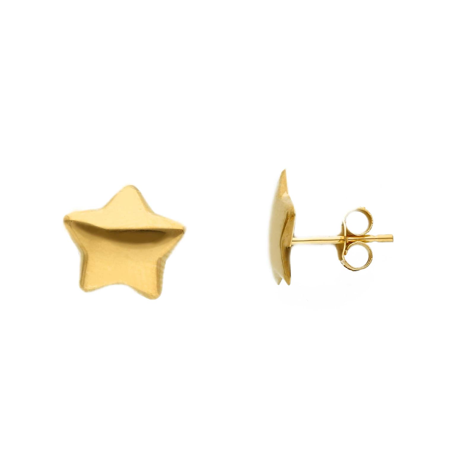 Orecchini lobo Joy Gioielli Oro in oro giallo 18kt stella