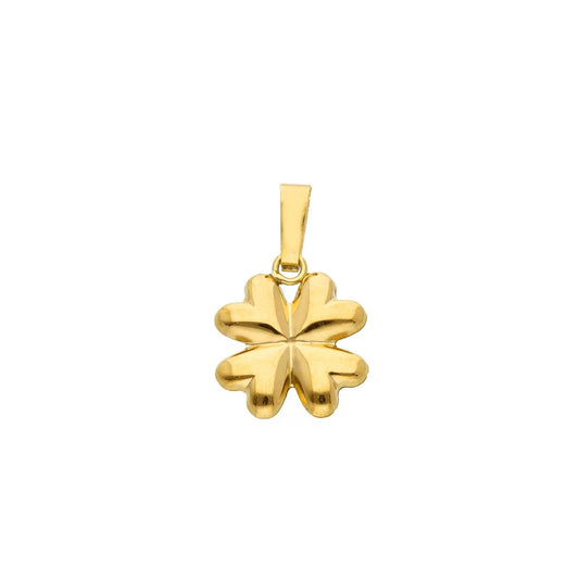Ciondolo Joy Gioielli Oro in oro giallo 18kt quadrifoglio MISURA UNICA