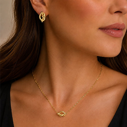 Collana catena Joy Gioielli Oro in oro giallo 18kt nodo MISURA UNICA