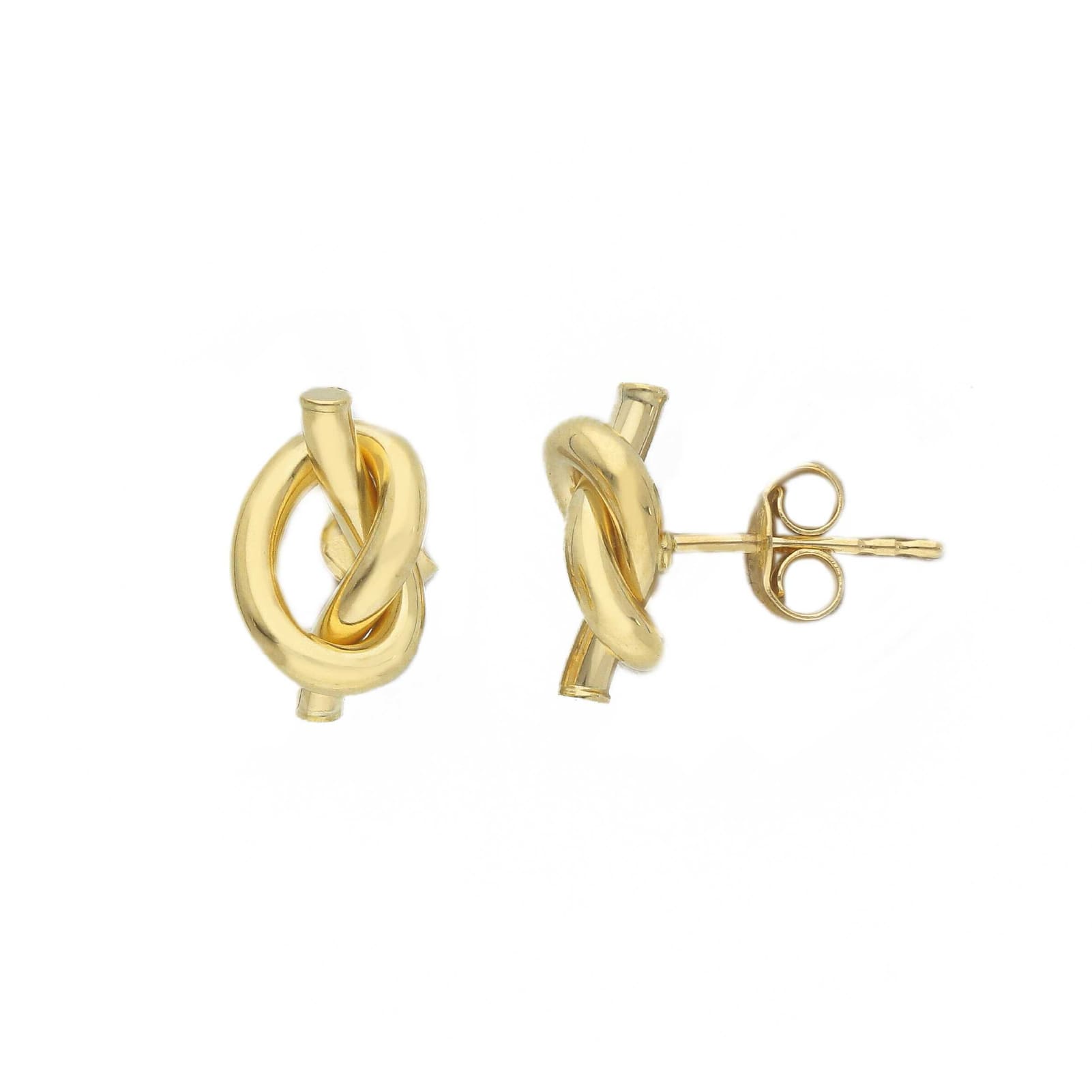 Orecchini lobo Joy Gioielli Oro in oro giallo 18kt nodo