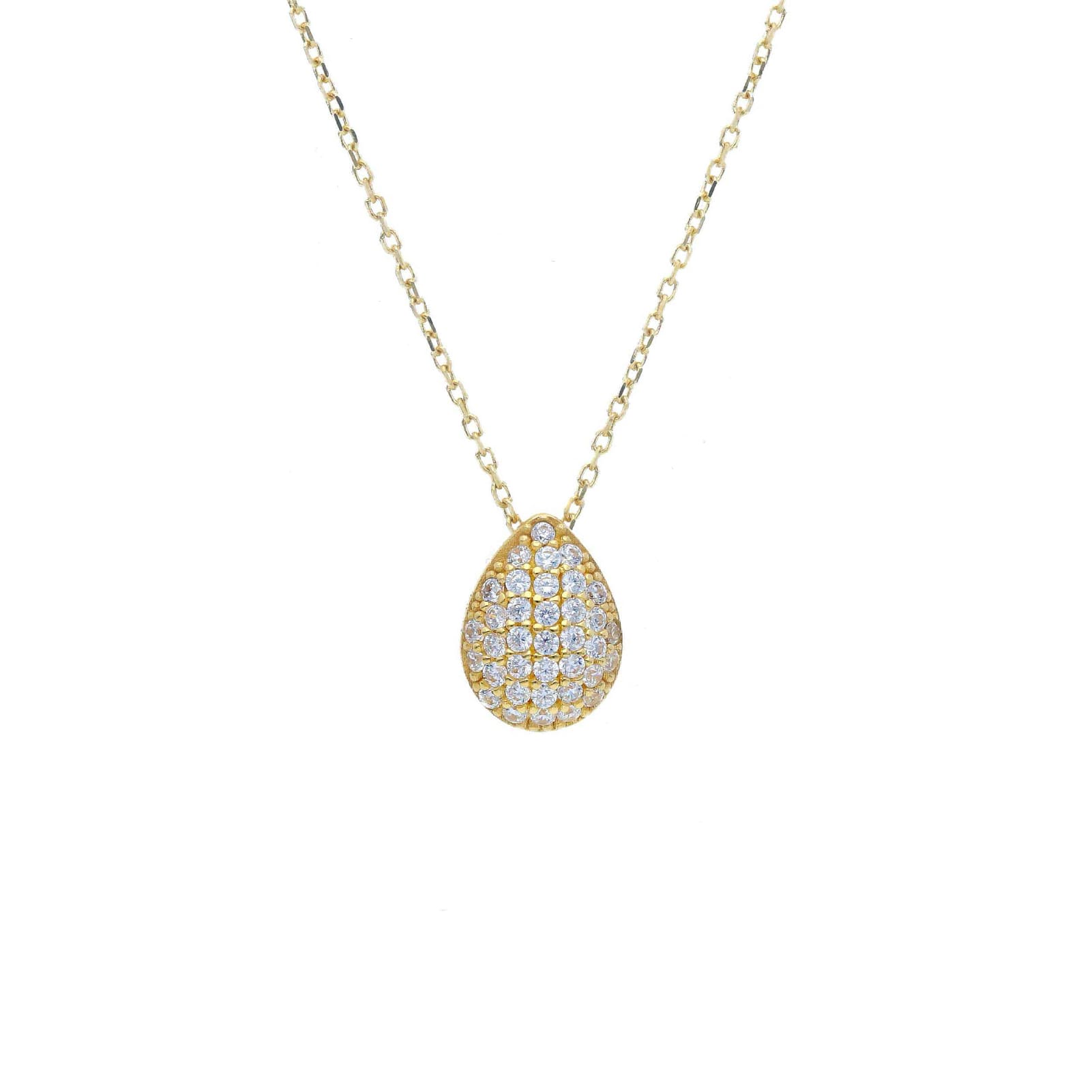 Collana pendente Joy Gioielli Oro in oro giallo e zirconi MISURA UNICA