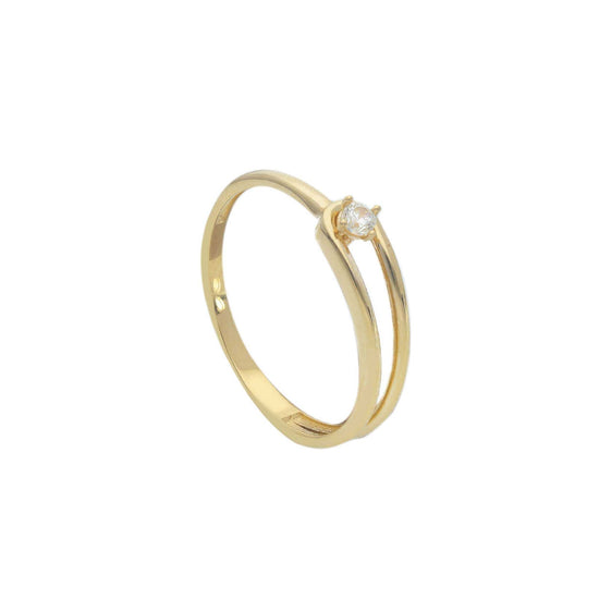 Anello solitario Joy Gioielli Oro in oro giallo 18kt SU MISURA