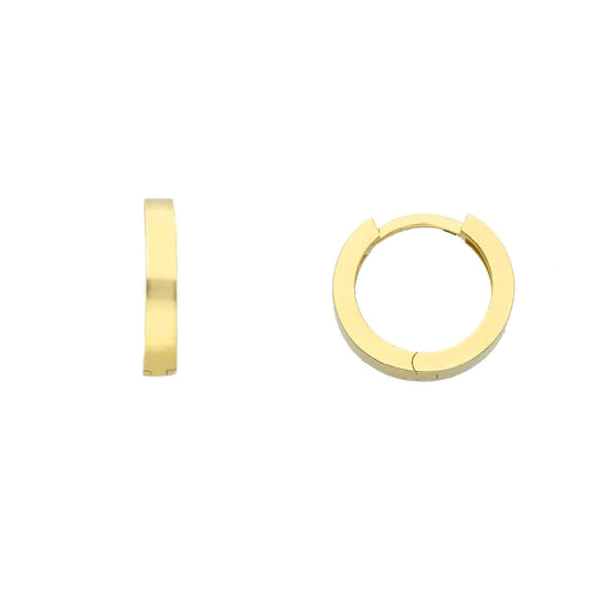 Orecchini Joy Gioielli in oro giallo 9kt con chiusura scattino MISURA UNICA
