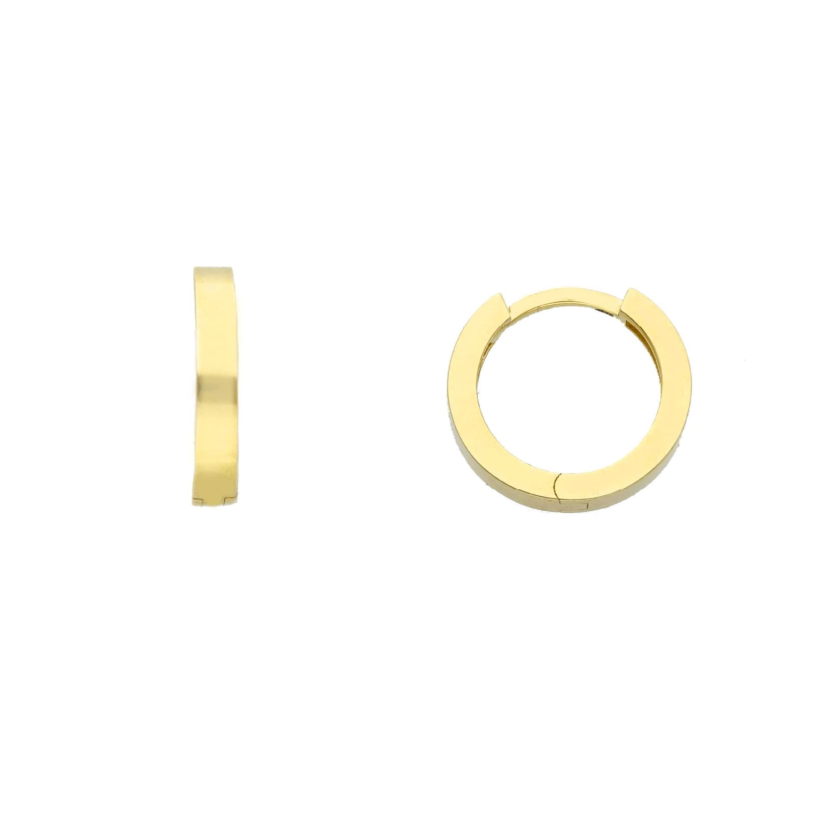 Orecchini Joy Gioielli in oro giallo 9kt con chiusura scattino MISURA UNICA