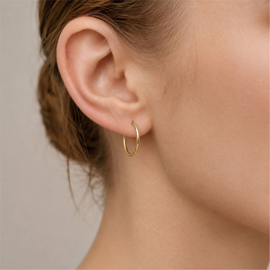 Orecchini cerchio Joy Gioielli in oro giallo 9kt da donna MISURA UNICA