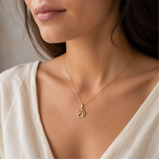 Ciondolo Joy Gioielli Oro in oro giallo 18kt forma di zampa MISURA UNICA