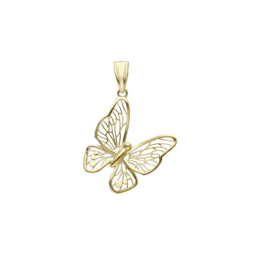 Ciondolo Joy Gioielli Oro in oro giallo 9kt farfalla MISURA UNICA