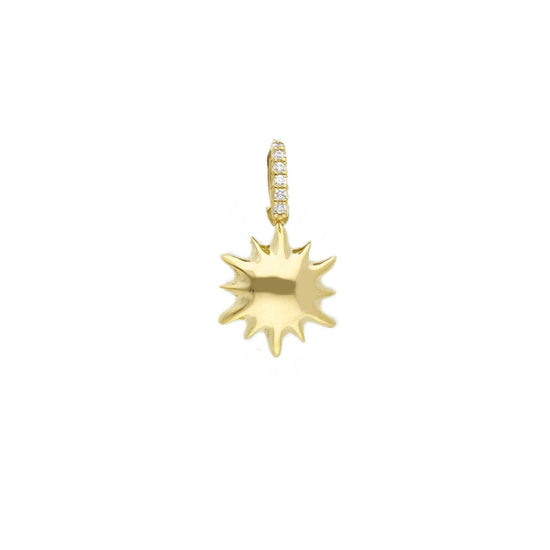 Ciondolo Joy Gioielli Oro in oro giallo 9kt e zirconi sole MISURA UNICA