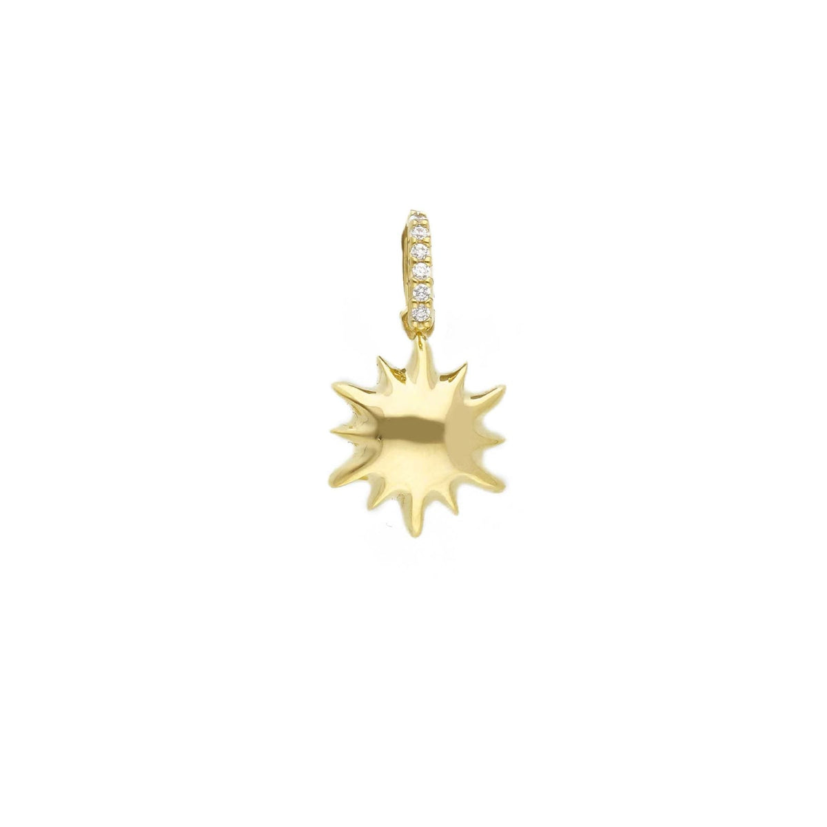 Ciondolo Joy Gioielli Oro in oro giallo 9kt e zirconi sole MISURA UNICA