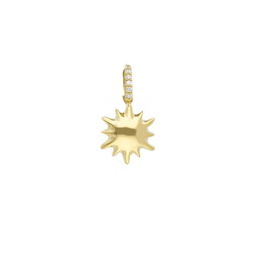 Ciondolo Joy Gioielli Oro in oro giallo 9kt e zirconi sole MISURA UNICA
