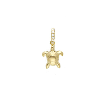 Ciondolo Joy Gioielli Oro in oro giallo 9kt zirconi tartaruga MISURA UNICA