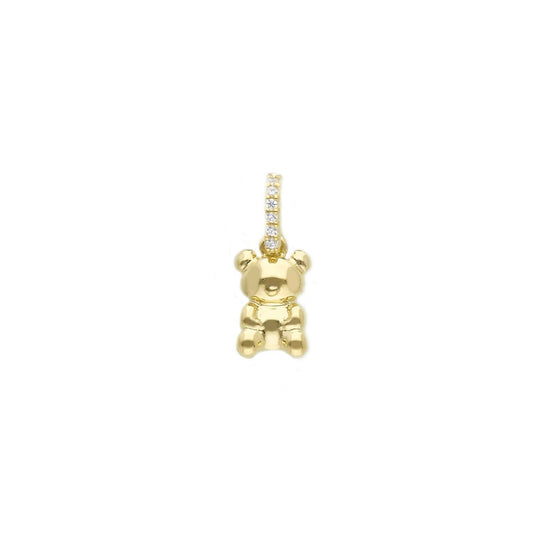 Ciondolo Joy Gioielli Oro in oro giallo 9kt zirconi orsetto MISURA UNICA