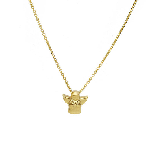 Collana girocollo Joy Gioielli Oro in oro giallo 9kt angelo MISURA UNICA