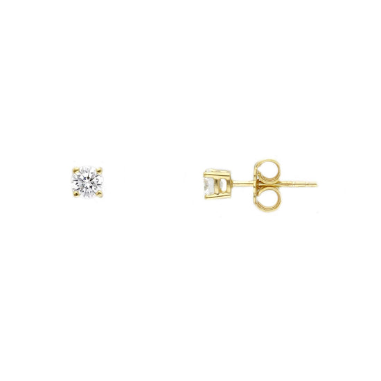 Orecchini lobo Joy Gioielli Oro in oro giallo 9kt fiore MISURA UNICA