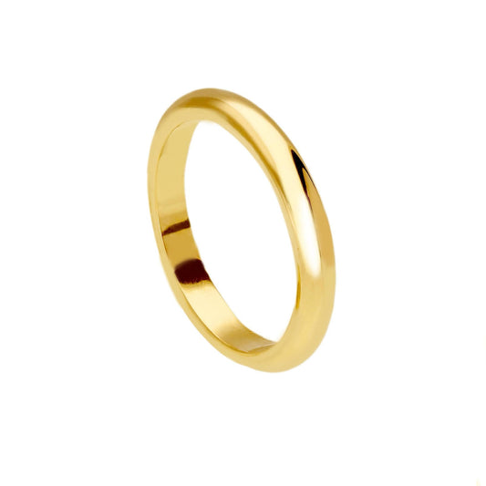 Fede francesina Joy Gioielli Oro in oro 9K con spessore 3 mm