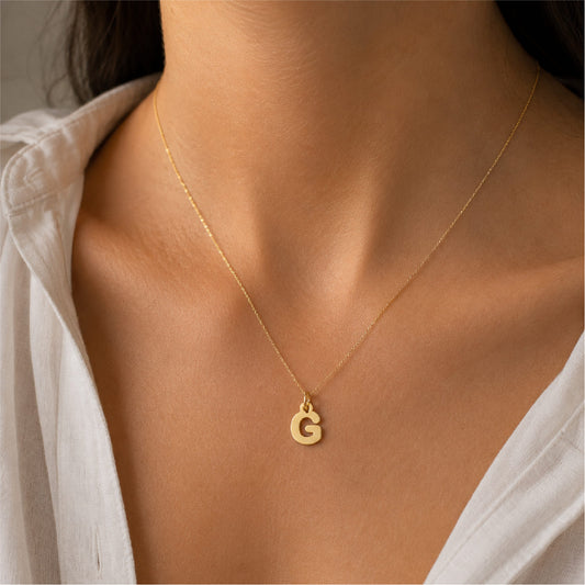 Ciondolo Joy Gioielli in oro giallo 9kt a forma di lettera G MISURA UNICA