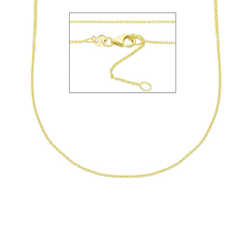 Collana catena Joy Gioielli con maglia rolò in oro giallo 9kt MISURA UNICA