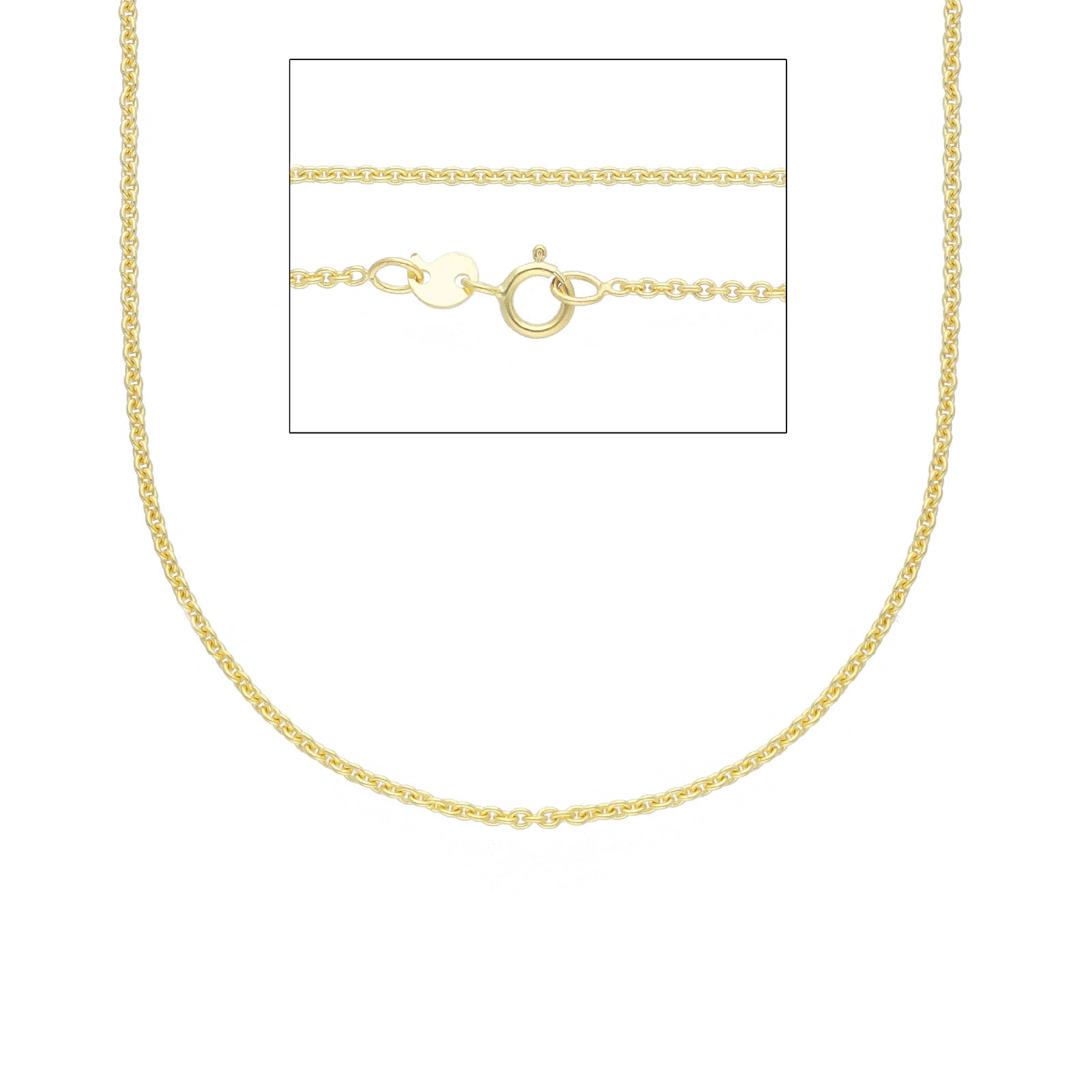 Collana donna JOY Gioielli Oro in oro 9KT giallo rolò MISURA UNICA